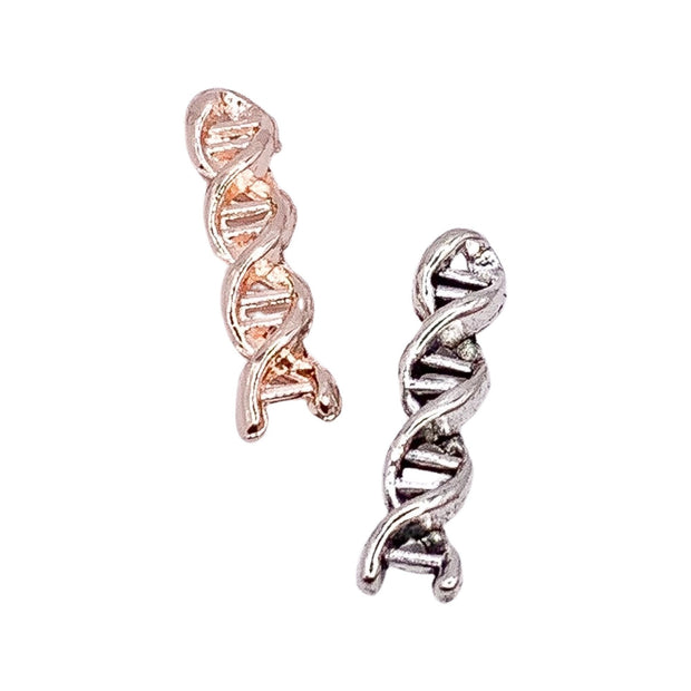 1 Tiny DNA Charm, Individual Charms, Double Helix Charm, Molecule Charms, Nursing Charm, Doctor Charms, Molecular Charms, Jewelry Findings