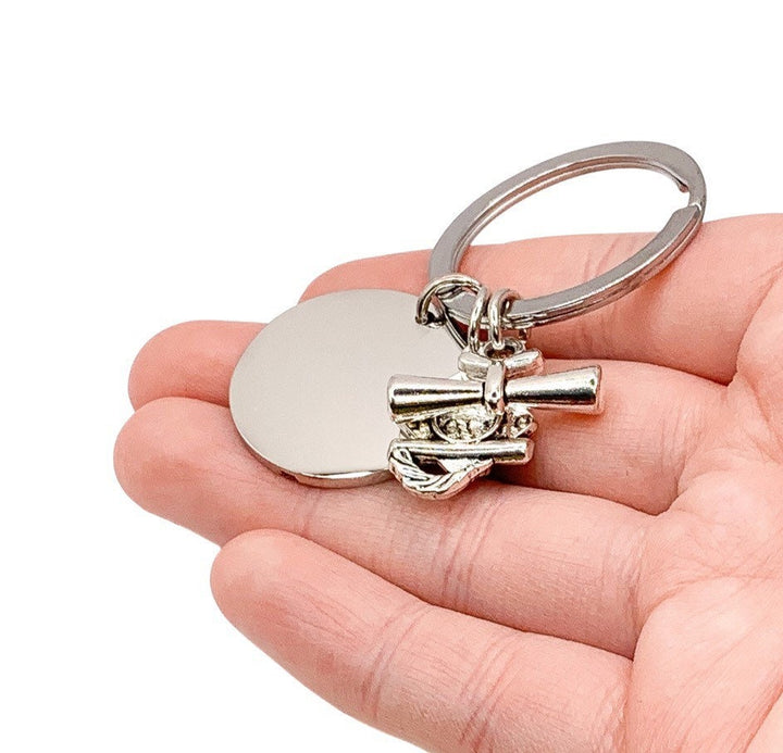 Porte-clés de fin d'études, promotion 2024, citation « L'avenir vous appartient », cadeau de fin d'études pour lui, cadeau pour un nouveau départ, cadeau pour un jeune diplômé du secondaire, cadeau pour une fille