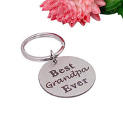 Best Grandpa Ever Gift, Grandpa Keychain, Gift from Granddaughter, Birthday Gift for Grandfather, Grandad Keychain, Grandpa Christmas