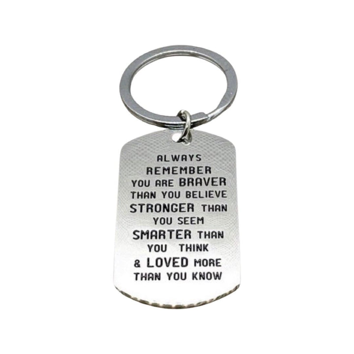 Porte-clés fille, Cadeau avec citation inspirante, Porte-clés fils, Cadeau de départ pour lui, Cadeau de maman, Porte-clés étudiant, Porte-clés ado, Porte-clés étudiant