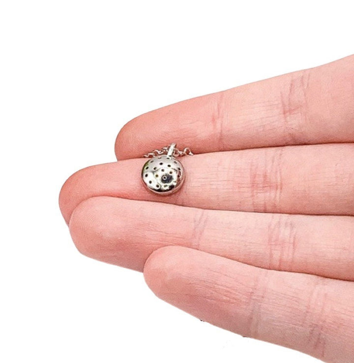 Collier fin en argent sterling avec zircon cubique rond, bijou délicat en zircon cubique, collier pour femme, cadeau pour fille, cadeau de mariée, collier pour demoiselle d'honneur