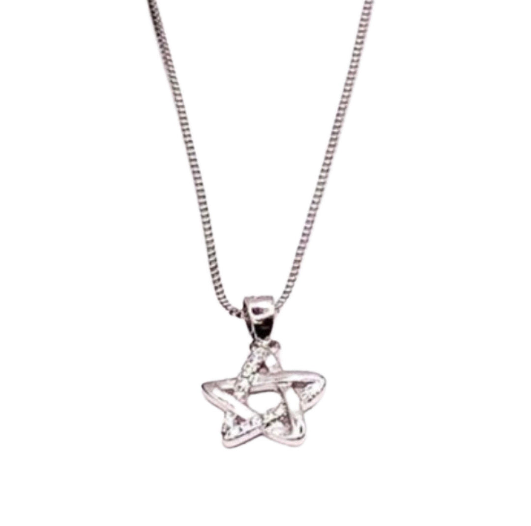 Collier étoile en argent sterling, bijou délicat en oxyde de zirconium, pendentif étoile miniature, collier céleste minimaliste, cadeau d'anniversaire pour elle