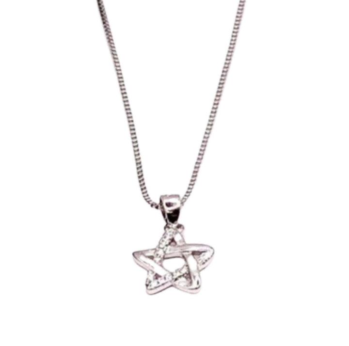 Collier étoile en argent sterling, bijou délicat en oxyde de zirconium, pendentif étoile miniature, collier céleste minimaliste, cadeau d'anniversaire pour elle