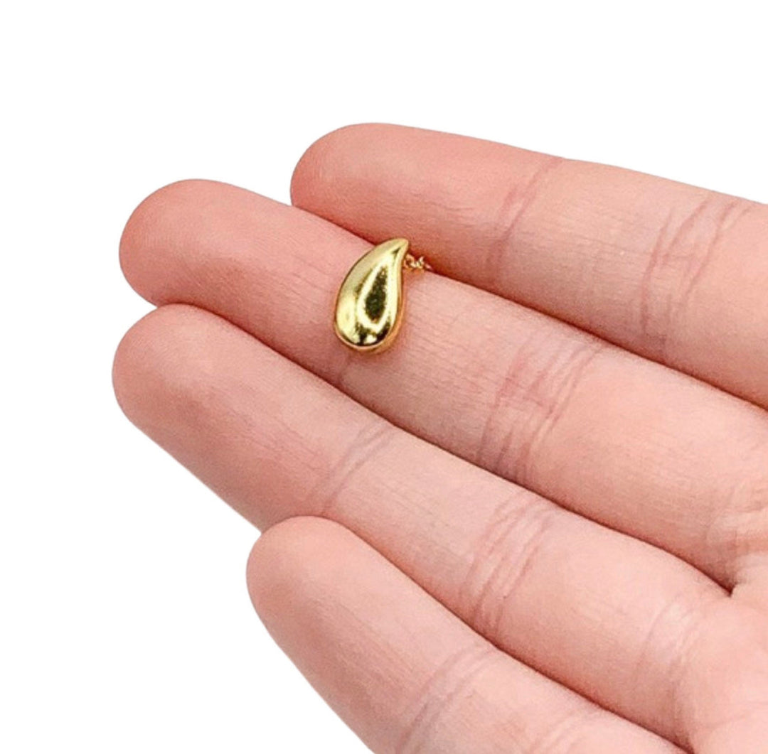 Collier goutte d'eau, pendentif en argent sterling, bijou minimaliste, collier à superposer, bijou du quotidien pour femme