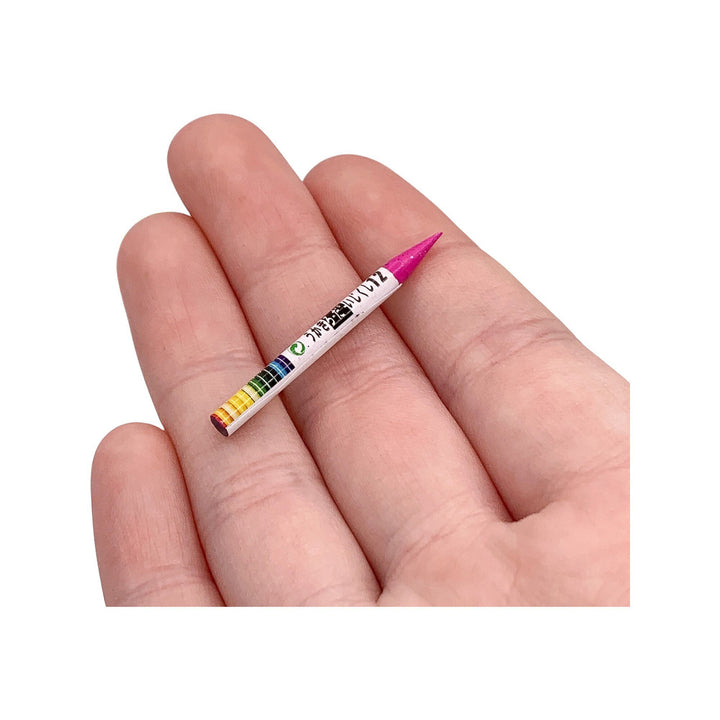 1:6 Dollhouse Miniature Crayons Set | Tiny Realistic Pencil Crayons | Doll Accessories | 1/6 Realistic Mini Colored Crayons | Replicas