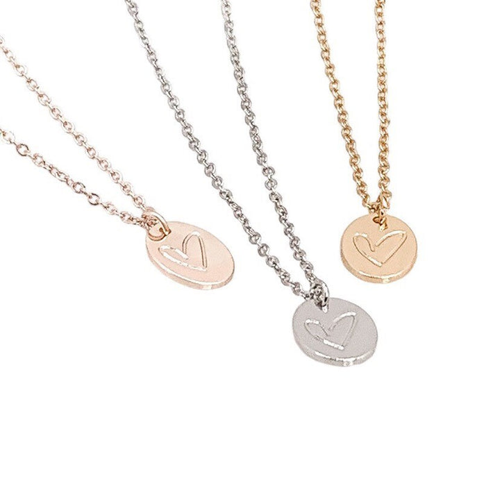 Collier petit cœur, pendentif cœur délicat, collier cœur, cadeau pour fille, collier de demoiselle d'honneur, cadeau pour petite amie, bijoux pour adolescente