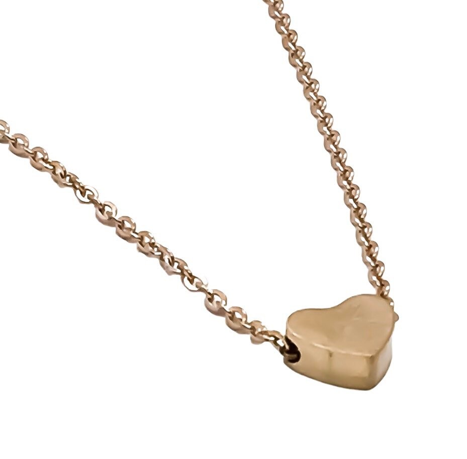 Collier petit cœur, cadeau pour sœur de cœur, cadeau personnalisé, souvenir pour sœurs, cadeau pour belle-sœur, « La sœur que je choisis », minimaliste