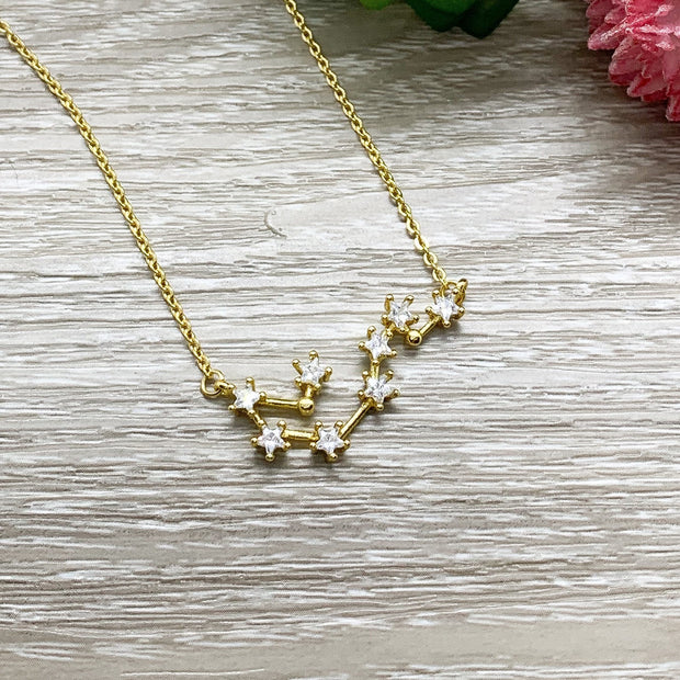 Best Friends Are Like Stars, Studded Star Necklace, Dainty Celestial Jewelry, Best Friends Birthday Gifts, Long-Distance Friendship Gift