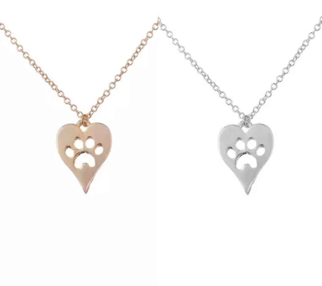 Collier avec petite empreinte de patte, Collier pour amoureux des chiens, Cadeau pour amoureux des chats, Cadeau pour propriétaire de chien, Cadeau pour maman de chat, Cadeau commémoratif pour chat, Souvenir de deuil animalier