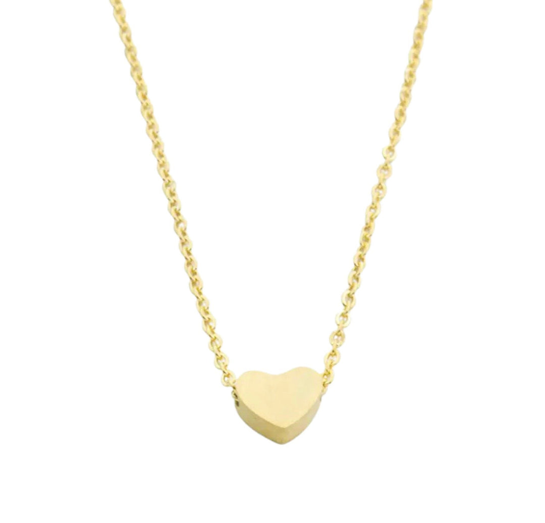Tu es forte, Collier petit cœur avec carte personnalisée, Cadeau simple et attentionné, Cadeau pour fille, Cadeau pour adolescente, Cadeau symbolique pour elle