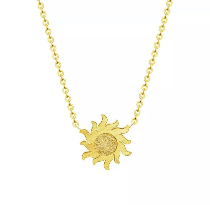 Collier « Tu es mon rayon de soleil », Collier soleil délicat, Bijou soleil, Collier d'amitié, Pendentif étoile, Cadeau pour petite amie, Cadeau d'anniversaire