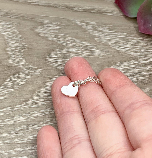 Daughter Necklace from Mother, Heart Necklace, Daughter Gift from Mom, Sweet 16 Gift, Birthday Gift, Daughter Jewelry, Wedding Gift