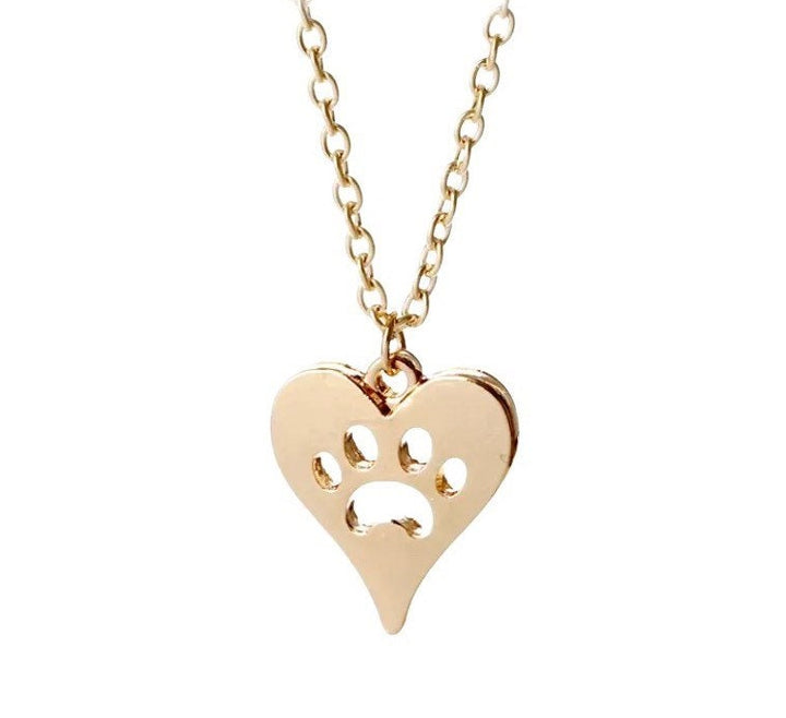 Collier avec petite empreinte de patte, Collier pour amoureux des chiens, Cadeau pour amoureux des chats, Cadeau pour propriétaire de chien, Cadeau pour maman de chat, Cadeau commémoratif pour chat, Souvenir de deuil animalier