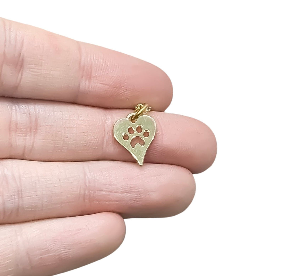 Collier avec petite empreinte de patte, Collier pour amoureux des chiens, Cadeau pour amoureux des chats, Cadeau pour propriétaire de chien, Cadeau pour maman de chat, Cadeau commémoratif pour chat, Souvenir de deuil animalier