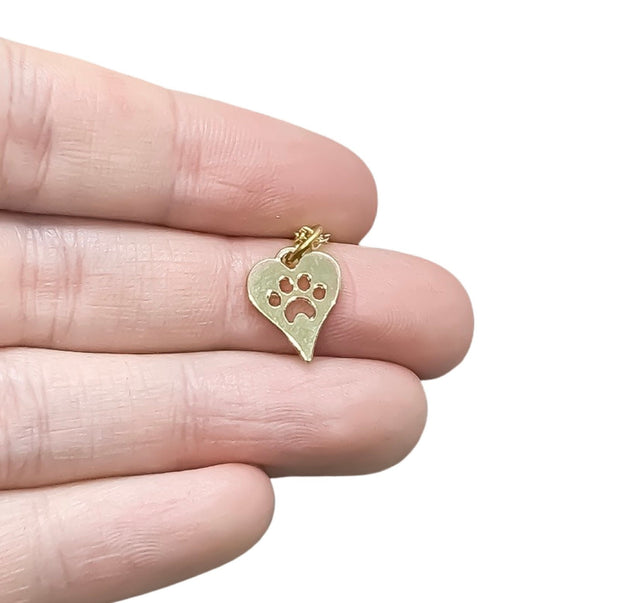 Tiny Paw Print Necklace, Dog Lover Necklace, Cat Lover Gift, Dog Owner Gift, Cat Mom Gift, Cat Memorial Gift, Loss of Pet Keepsake