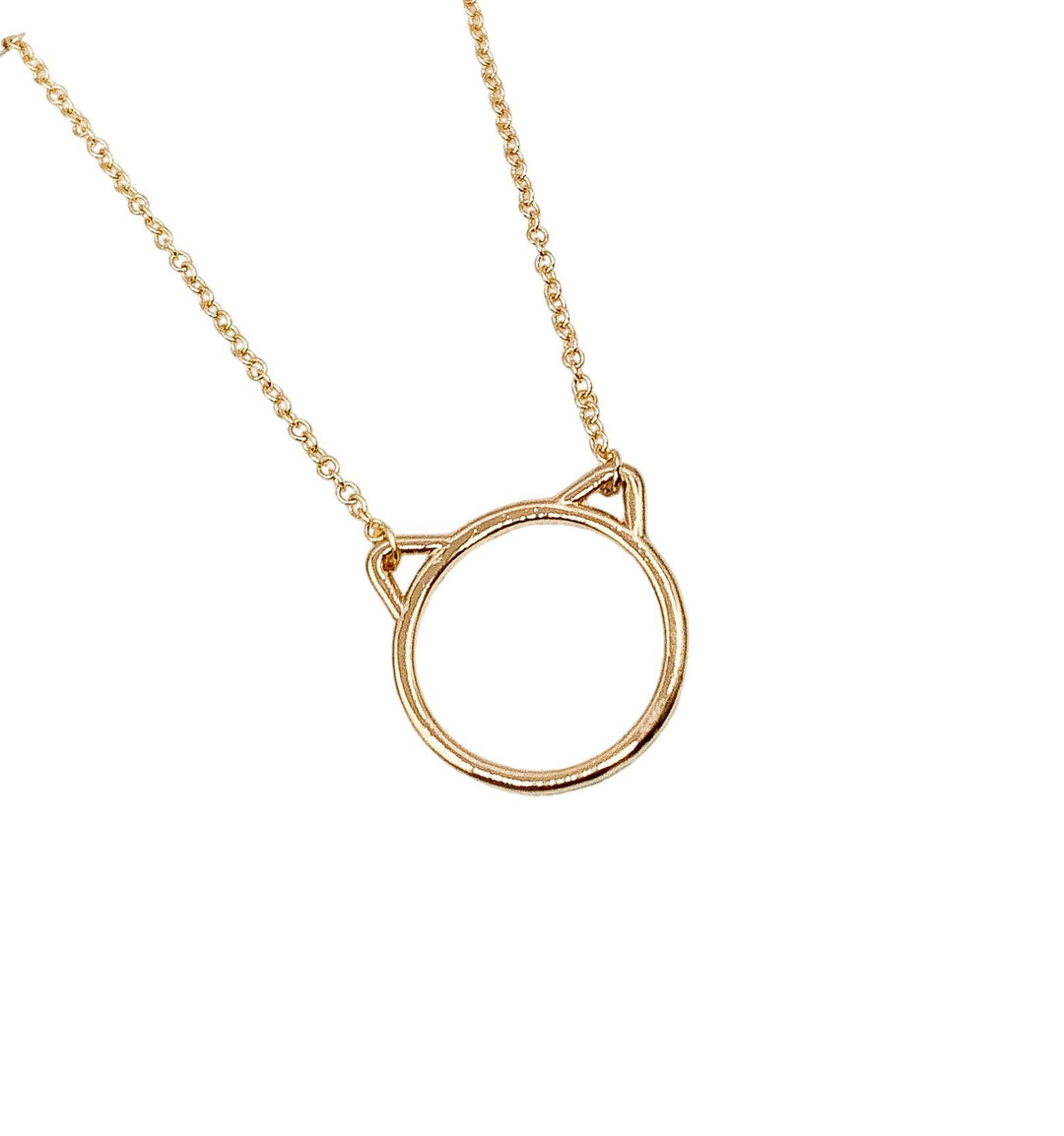 Collier pour amoureux des chats, pendentif oreilles de chat, cadeau pour propriétaire de chat, collier pour passionnée de chats, cadeau pour maman de chat, souvenir de la perte d'un chat, cadeau commémoratif