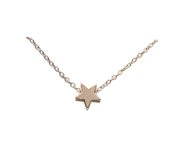 Tiny Star Necklace, Dainty Star Pendant, Layered Necklace, Minimalist Jewelry, Delicate Necklace, Little Girl Necklace, Stocking Stuffers