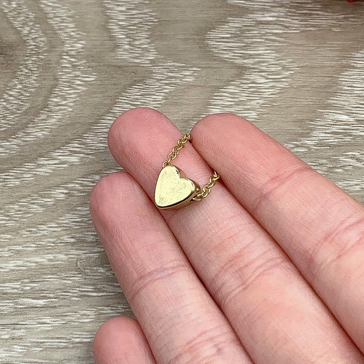 Citation « Cœur de guerrier », Cadeau de force, Collier cœur en or, Cadeau pour survivant·e, Cadeau de rétablissement, Collier pour femme, Cadeau d'encouragement