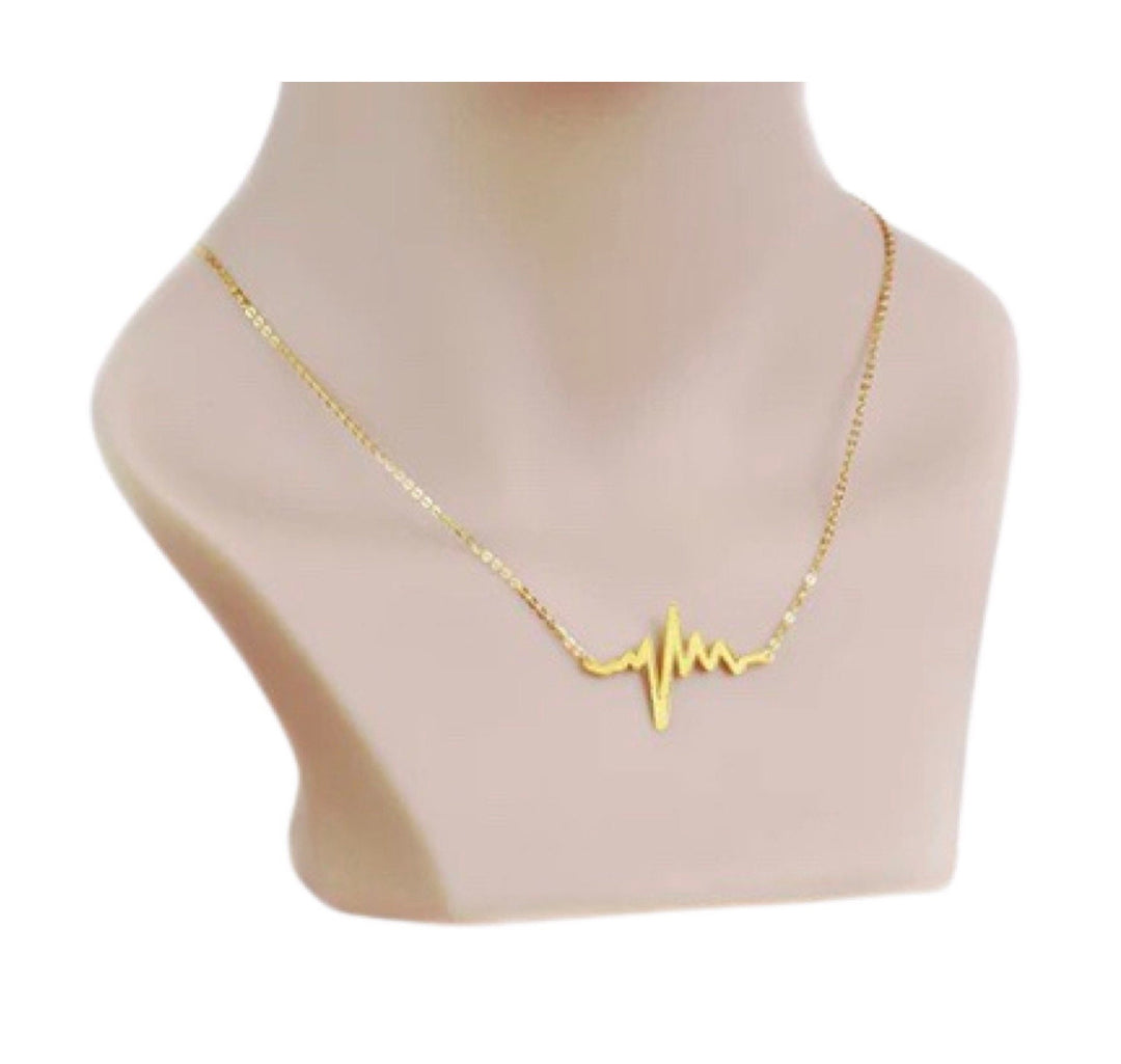 Collier Battements de Cœur, Bijou Anatomie, Collier Infirmière, Bijou Biologie, Cadeau Médecin, Cadeau Étudiant en Médecine, Cadeau de Remerciement Infirmière