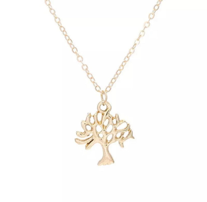 Collier Petit Arbre, Collier Arbre de Vie, Pendentif Arbre Généalogique, Cadeau pour les Amoureux de la Nature, Pendentif Forêt, Bijou Inspiré par la Nature, Cadeau pour Elle