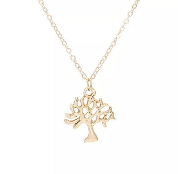 Tiny Tree Necklace, Tree of Life Necklace, Family Tree Pendant, Nature Lover Gift, Woodland Pendant, Nature Inspired Jewelry, Gift for Her