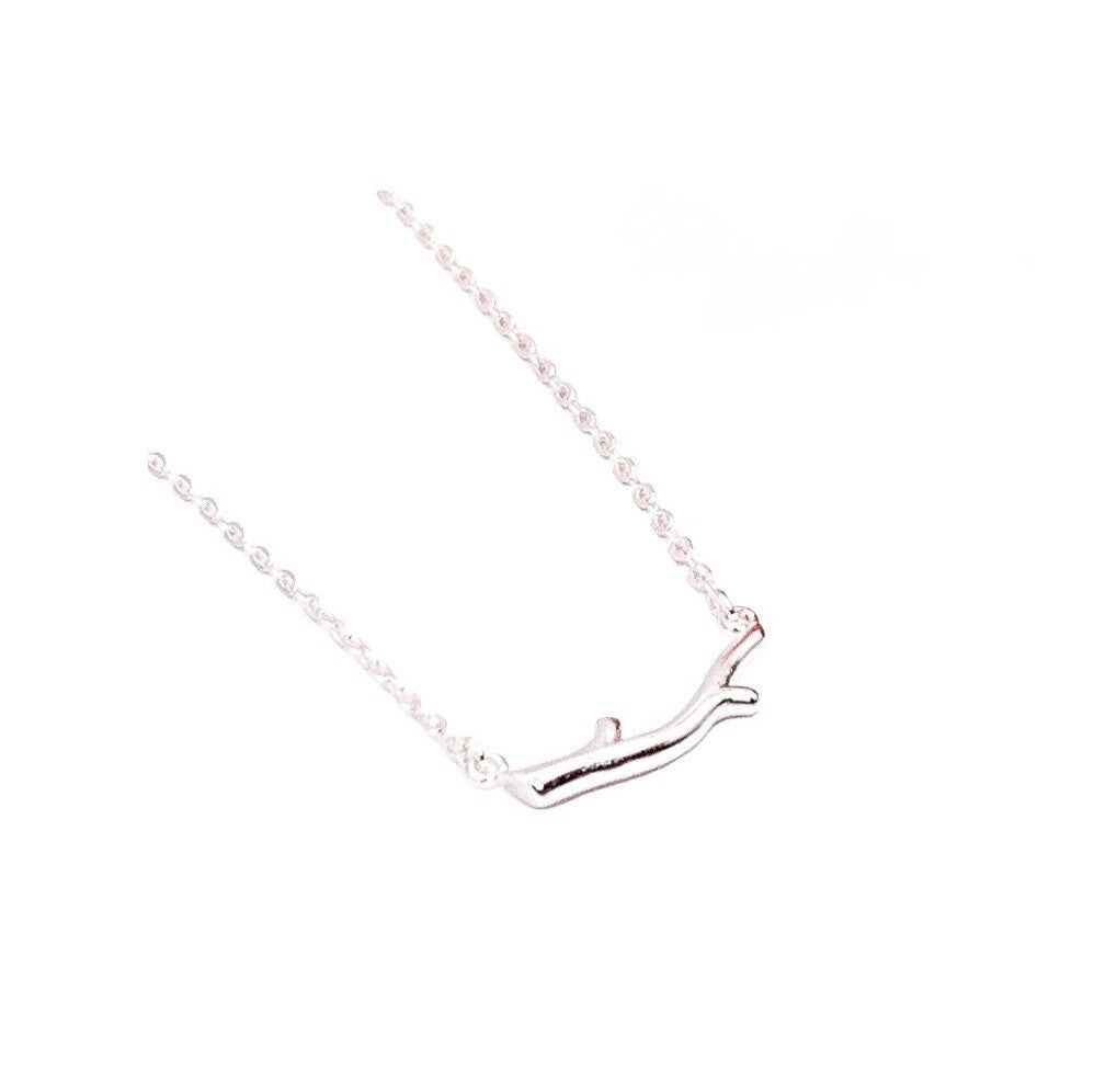 Dainty Branch Necklace, Sisters Jewelry, Branches Off the Same Tree Quote, Gift for Sister, Minimalist Jewelry, Nature Necklace
