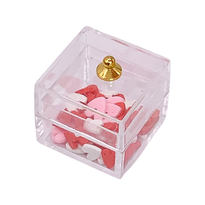 Miniature Candy Shop Supplies | Dollhouse Minis | Tiny Lollipops | Mini Gummy Bears | Cabochon Sweet Candies Charms | Clear Candy Jar