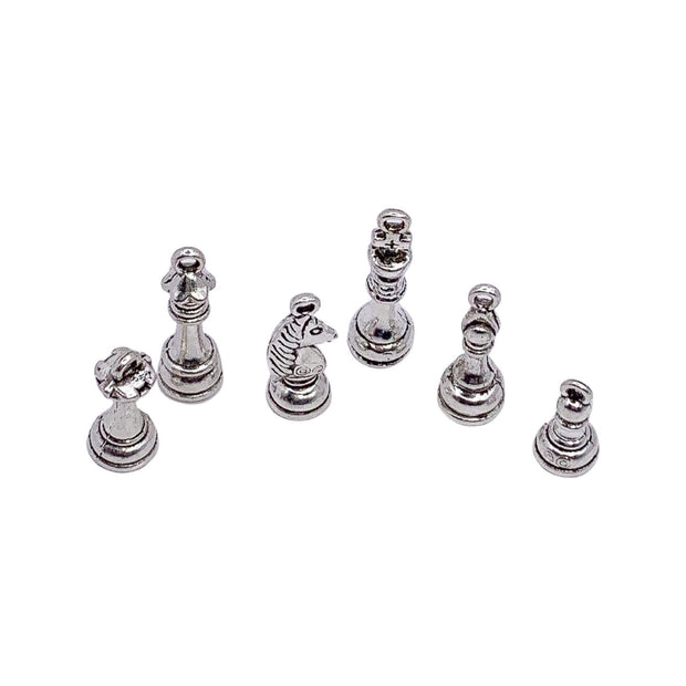 1 Chess Piece Charms, Pawn Board Game Charms, Gift for Chess Player, Game of Chess Charms, 3D Gaming Charms, DIY Jewelry Findings