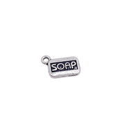 1 Soap Charm, Tiny Bar of Soap Charm, Beauty Charms, Girls Charms, Individual Charm, Bathroom Charms, Girlie Charm, DIY Jewelry