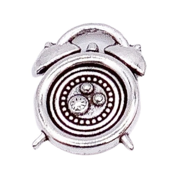 1 Alarm Clock Charm, Clock Charms, Time Charms, Individual Charms, Timepiece Charm, Good Luck Charm, DIY Jewelry Findings