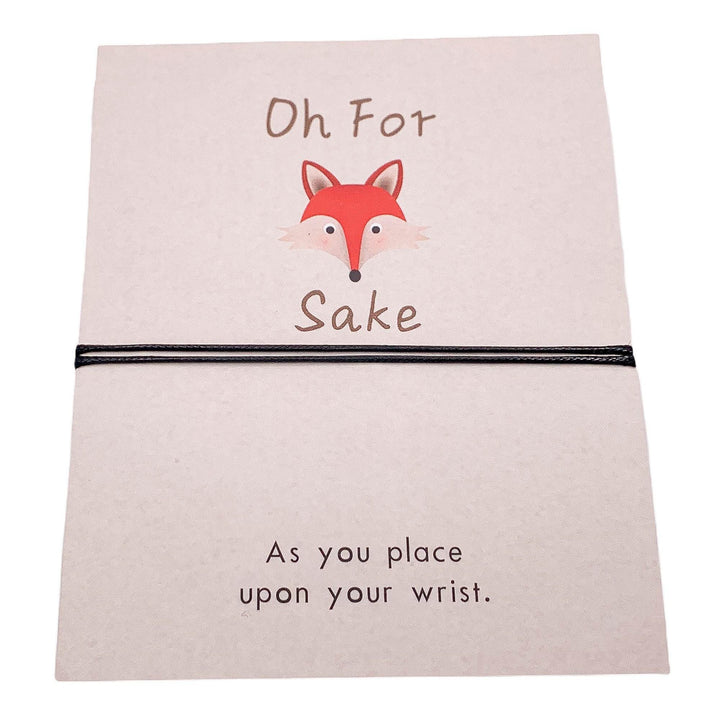 Bracelet « Tu es Foxtastique », Bracelet à breloque renard, Cadeau pour les amoureux des renards, Animal totem renard, Mini breloque renard, Bijou renard, Cadeau d'encouragement