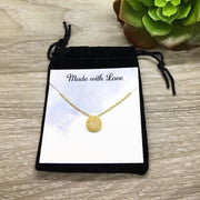 Compass Necklace, Minimal Travel Jewelry, Long Distance Friends Necklace, Wanderlust Jewelry, Going Away , Bestie , Daughter