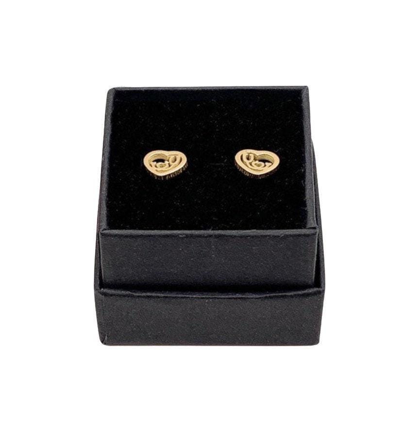 Boucles d'oreilles stéthoscope, boucles d'oreilles médicales, clous d'oreilles stéthoscope en forme de cœur, cadeau pour étudiant en médecine, étudiant en soins infirmiers, cadeau de fin d'études pour infirmière