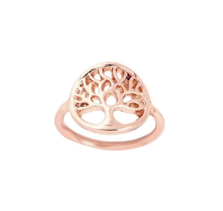 Family Tree Ring, Celtic Tree Branches Ring, Gift for Nature Lover, Stacking Ring, Promise Ring, Statement Ring, Delicate Ring, Life Ring