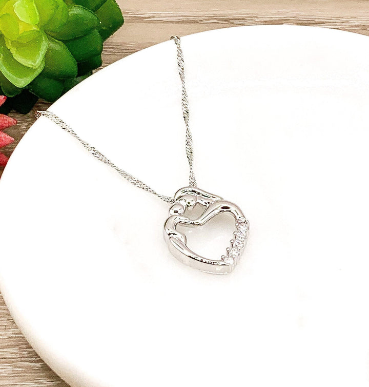 Collier Maman et Bébé, Cadeau pour nouvelle maman, Collier Maman, Bijou de maternité, Cadeau de félicitations pour nouvelle maman, Cadeau de naissance