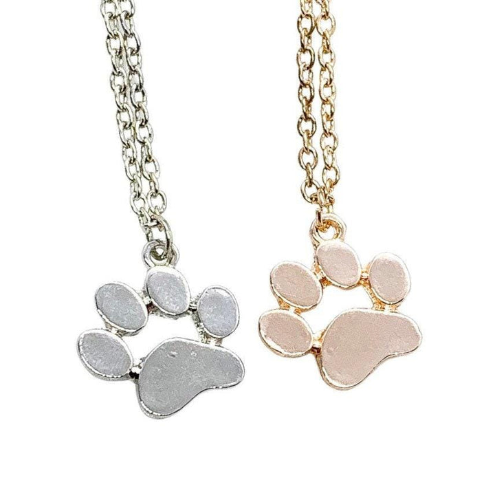Collier empreinte de patte, Collier pour amoureux des chats, Cadeau pour propriétaire de chat, Cadeau pour maman de chien, Cadeau commémoratif pour animal de compagnie, Souvenir de deuil, Cadeau souvenir