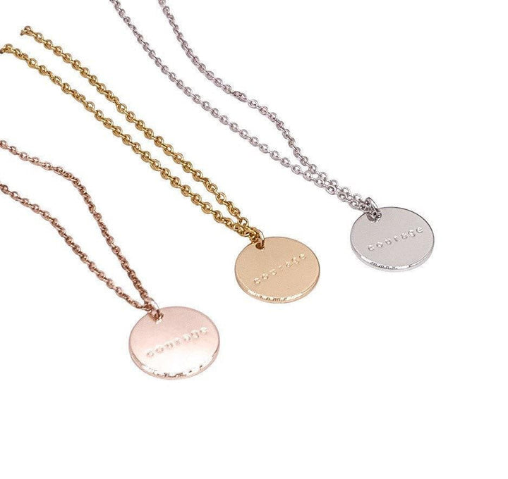 Collier Courage, Cadeau Force pour Elle, Cadeau Inspirant, Collier de Motivation, Cadeau d'Encouragement, Collier d'Affirmation