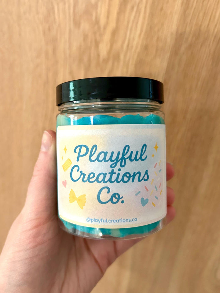 Colorful Handmade Playdough | Bright Rainbow Sensory Dough for Kids | Non-Toxic, Soft, Long-Lasting Play Dough | Custom Party Favors