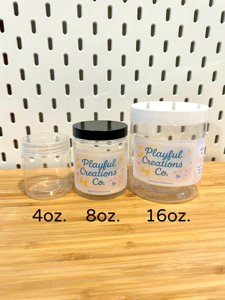 Sparkly Colorful Handmade Playdough | Bright Rainbow Sensory Dough for Kids | Non-Toxic, Soft Play Dough | Custom Party Favors