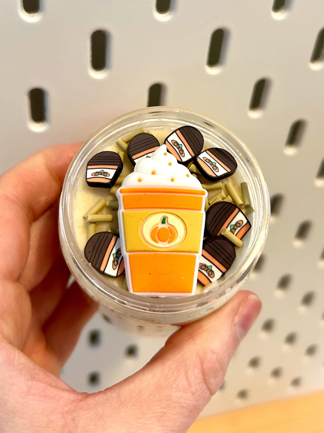 Fall Playdough Set with Charms & Rolling Pin | Autumn Sensory Dough Kit | Handmade Non-Toxic Playdough with Loose Parts | Montessori Play