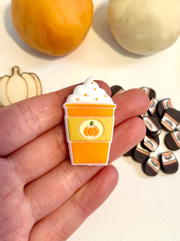 Pumpkin Pie Playdough Set | Autumn Sensory Dough Kit | Handmade Non-Toxic Playdough with Loose Parts | Montessori Fall Play