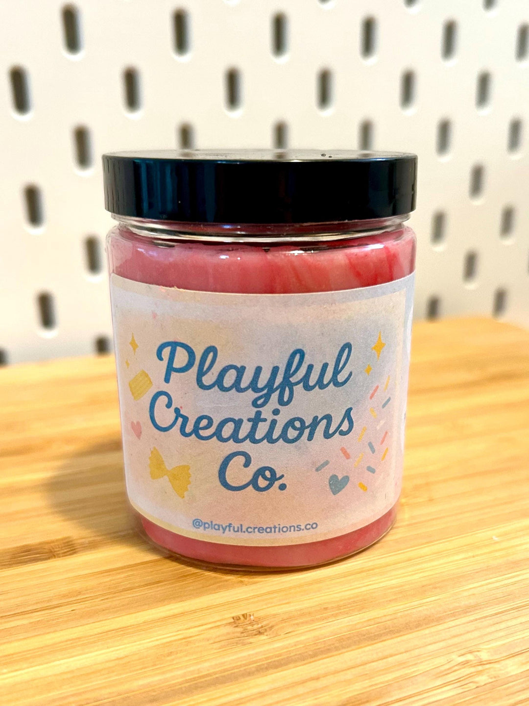 Colorful Handmade Playdough | Bright Rainbow Sensory Dough for Kids | Non-Toxic, Soft, Long-Lasting Play Dough | Custom Party Favors