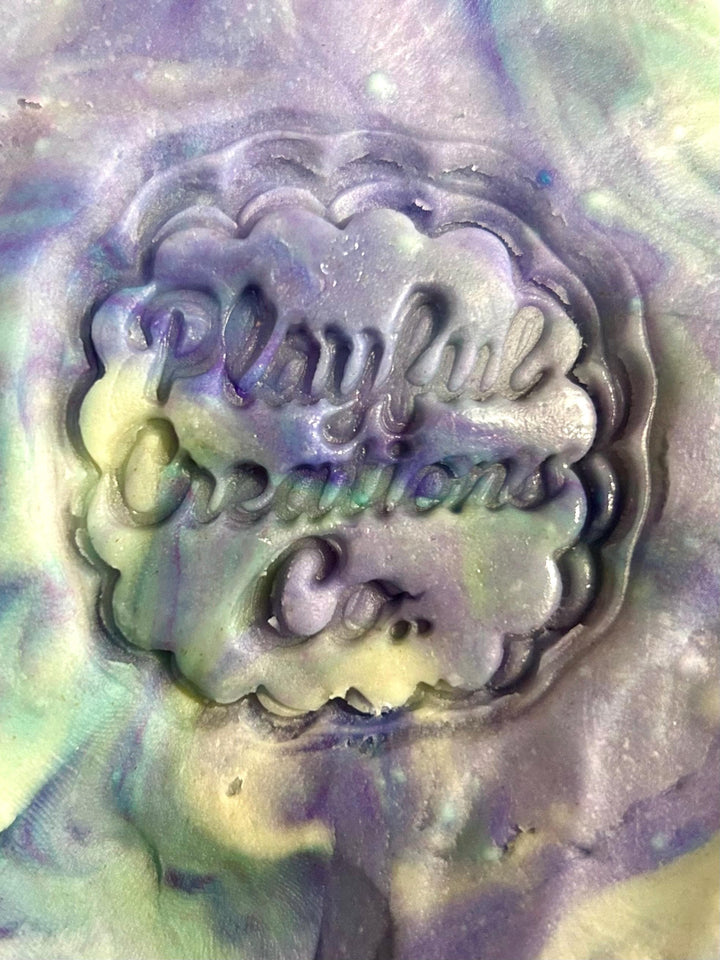 Sparkly Colorful Handmade Playdough | Bright Rainbow Sensory Dough for Kids | Non-Toxic, Soft Play Dough | Custom Party Favors