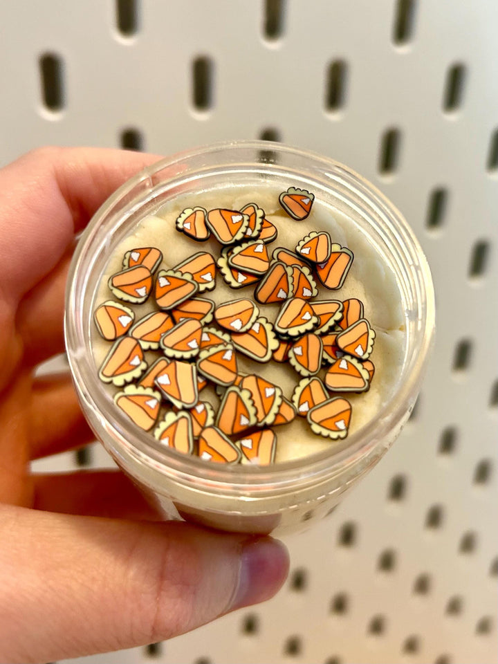 Pumpkin Spice Latte Playdough Set with Charms | Autumn Sensory Dough Kit | Non-Toxic Playdough with Loose Parts | Montessori Fall Play