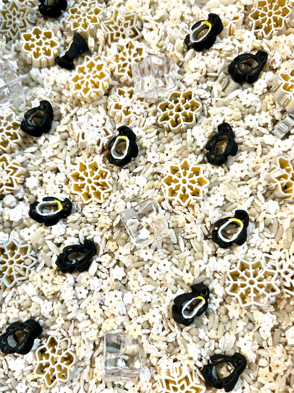 Arctic Penguin Sensory Filler Mix | Winter Sensory Bin | Snow & Ice Play | Polar Gross Motor Skills | Montessori-Inspired Play | Learning