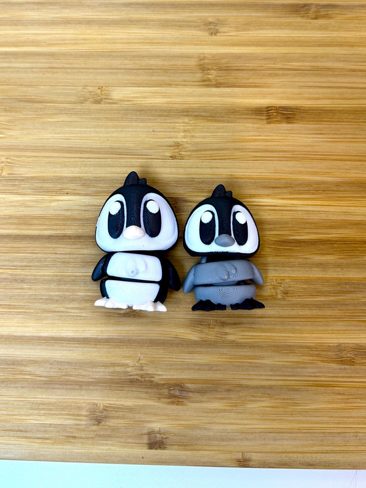 Snowflake & Penguin Sensory Bin | Winter Sensory Filler Mix | Arctic Sensory Play | Faux Ice Cubes | Montessori Play | Handpainted Pasta