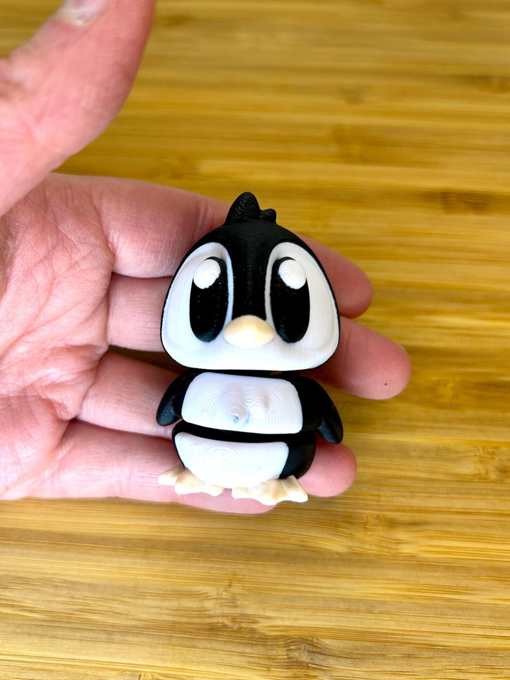 Snowflake & Penguin Sensory Bin | Winter Sensory Filler Mix | Arctic Sensory Play | Faux Ice Cubes | Montessori Play | Handpainted Pasta