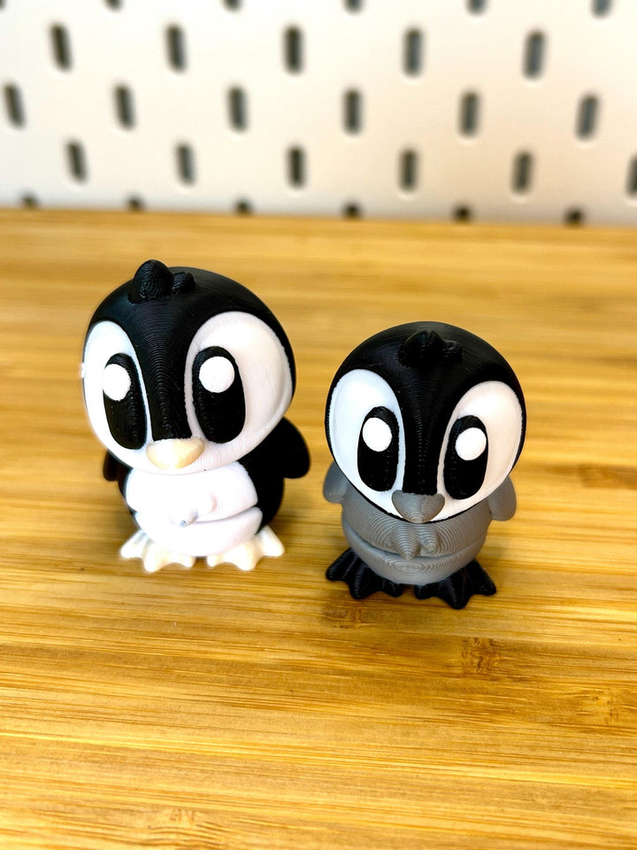 Snowflake & Penguin Sensory Bin | Winter Sensory Filler Mix | Arctic Sensory Play | Faux Ice Cubes | Montessori Play | Handpainted Pasta