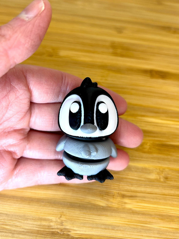 Snowflake & Penguin Sensory Bin | Winter Sensory Filler Mix | Arctic Sensory Play | Faux Ice Cubes | Montessori Play | Handpainted Pasta