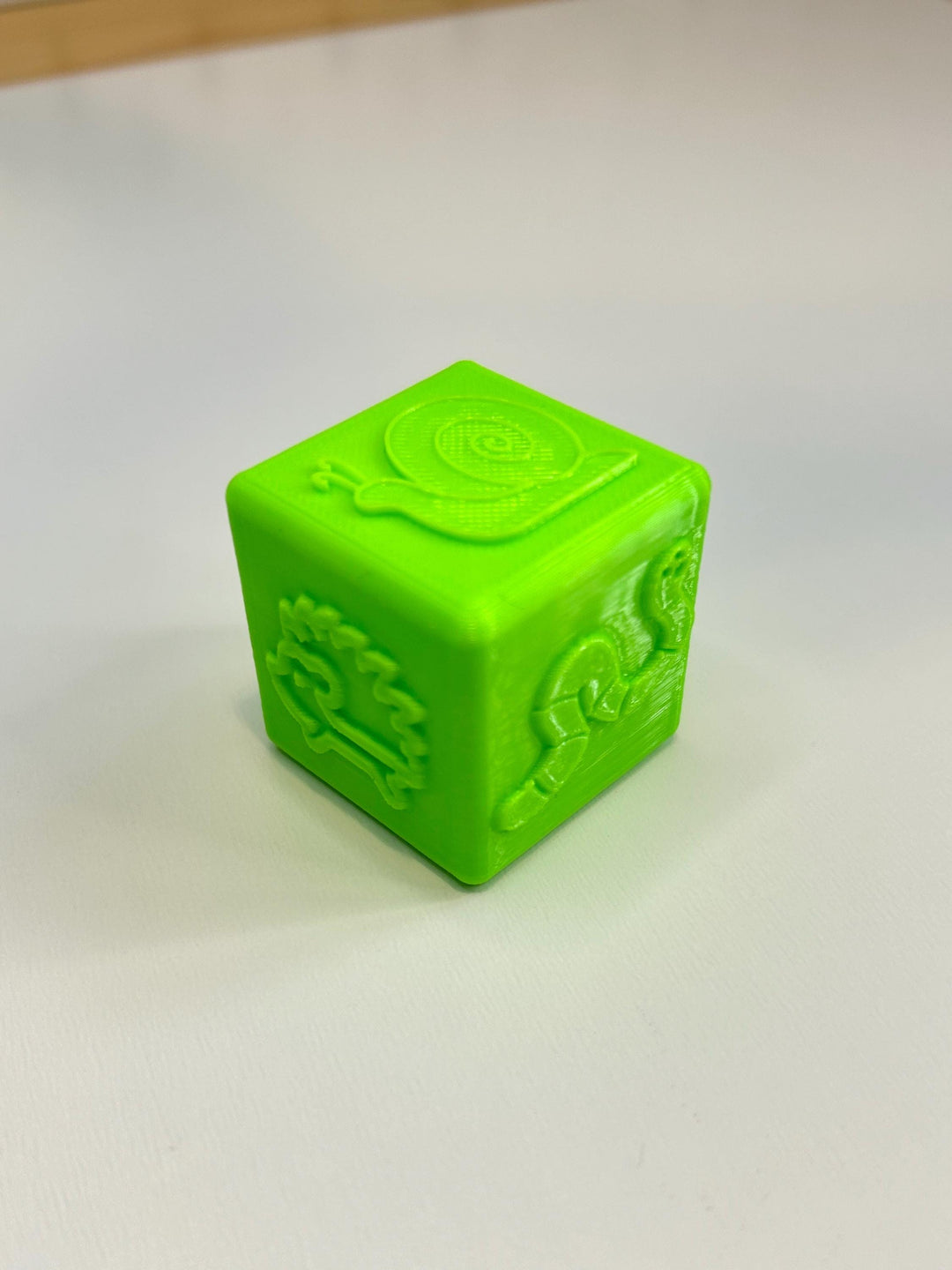 3D Printed Texture Stamper Cube | Playdough Tool | Eco-Friendly PLA | Dough, Clay, Kinetic Sand & Baking Accessory for Kids | Sensory Play